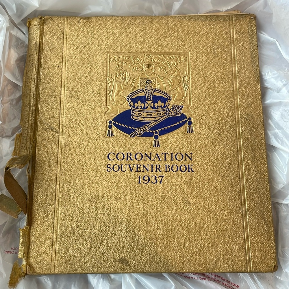 Coronation Souvenir Book 1937 and Royal Family book 1984